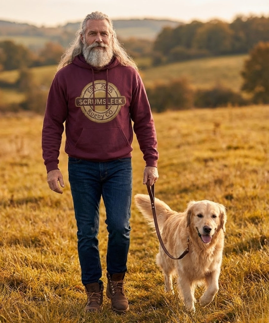 Scrumsleek Casual Vintage Hoodie