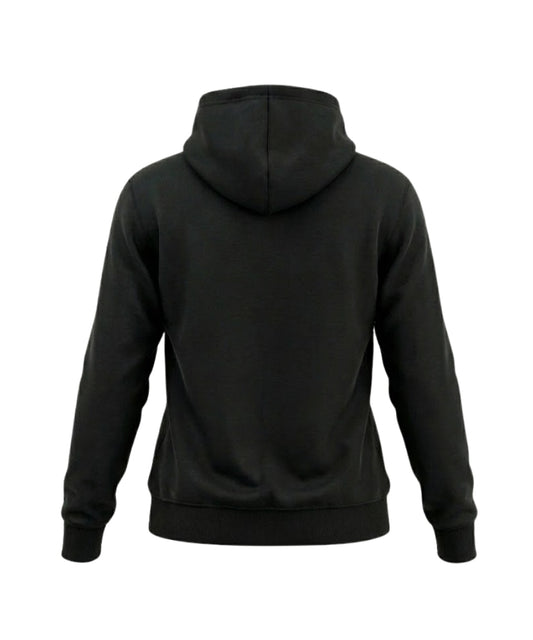 Black Scrumchic Casual Print on Hoodie