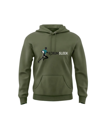 Scrumsleek Casual Print on Hoodie