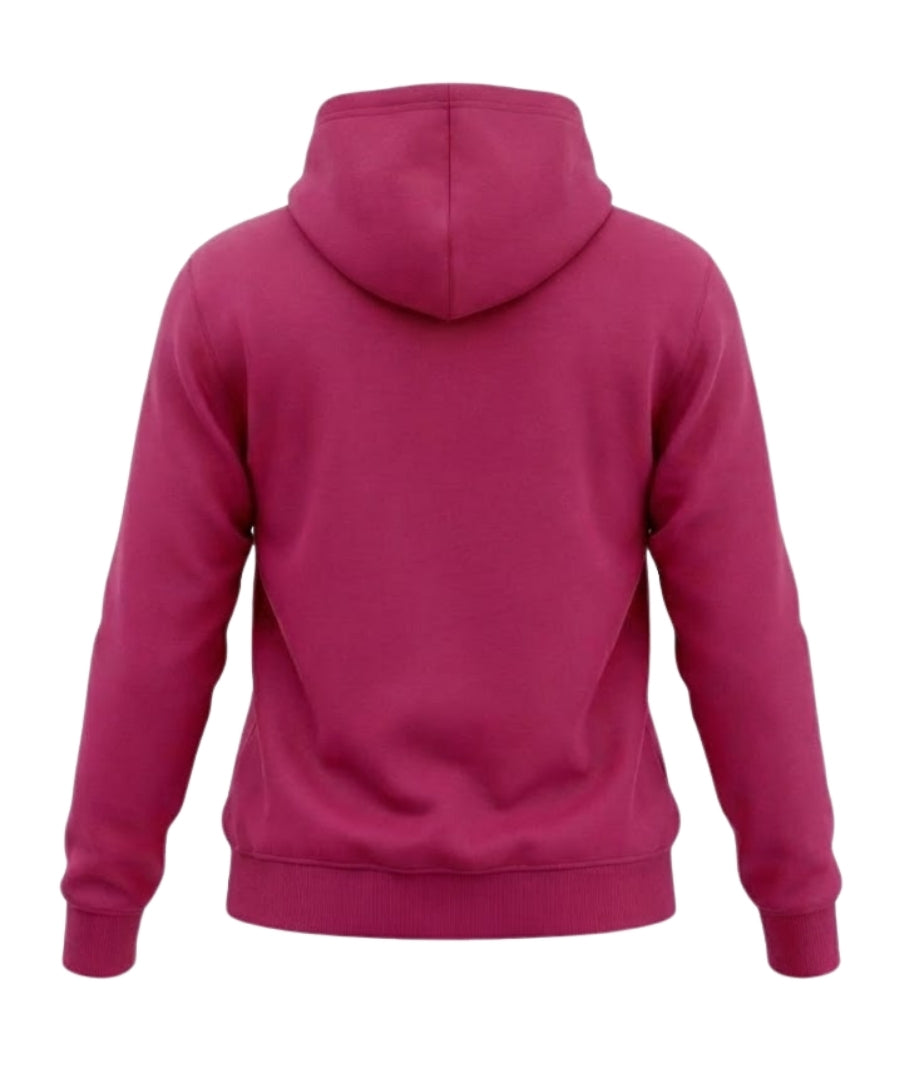 Pink Scrumchic Casual Print on Hoodie